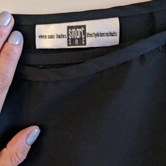 Smart set vintage wrap mini skirt button fastened - Picture 4 of 4